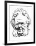 Henrik Ibsen-Félix Vallotton-Framed Giclee Print