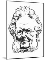 Henrik Ibsen-Félix Vallotton-Mounted Giclee Print