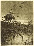 The War of the Worlds, The Martians, Heat-Ray Disperses the Crowd-Henrique Alvim Corr?a-Art Print