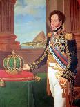 Pedro I Emperor of Brazil, 1825-Henrique Jose Da Silva-Mounted Giclee Print