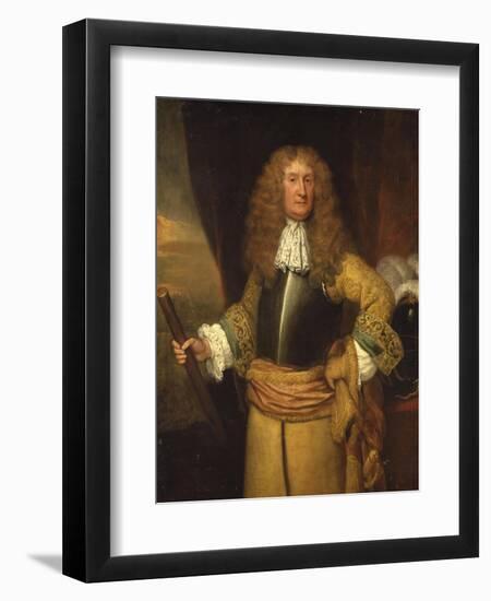 Henry, 3rd Lord Arundell of Wardour, Holding a Baton as Master of the Horse, C.1680-Godfrey Kneller-Framed Giclee Print