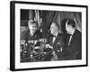 Henry A. Wallace and Claude R. Wickard Lining Up for Farm Broadcast-null-Framed Photographic Print