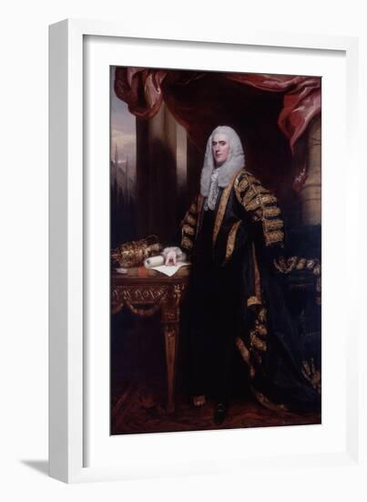 Henry Addington, 1st Viscount Sidmouth, 1797-98-John Singleton Copley-Framed Giclee Print