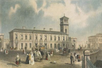 London Bridge Station, Bermondsey, London, 1845