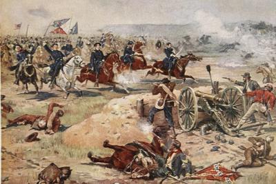 General Sheridan's Final Charge at Winchester, September 19th 1864