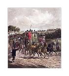 Epsom: Running-Henry Alken-Mounted Art Print