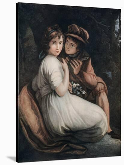 Henry and Emma, Late 18th-Early 19th Century-Francesco Bartolozzi-Stretched Canvas