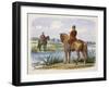 Henry and Stephen Confer across the Thames-James William Edmund Doyle-Framed Giclee Print