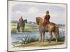 Henry and Stephen Confer across the Thames-James William Edmund Doyle-Mounted Giclee Print