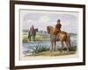 Henry and Stephen Confer across the Thames-James William Edmund Doyle-Framed Giclee Print