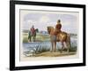 Henry and Stephen Confer across the Thames-James William Edmund Doyle-Framed Giclee Print