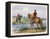 Henry and Stephen Confer across the Thames-James William Edmund Doyle-Framed Stretched Canvas