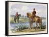 Henry and Stephen Confer across the Thames-James William Edmund Doyle-Framed Stretched Canvas