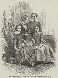 Madame Kossuth and Her Children-Henry Anelay-Giclee Print