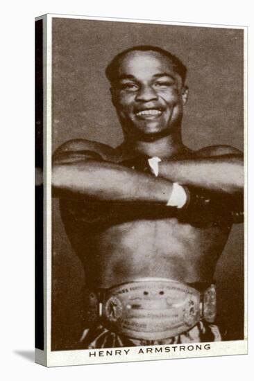 Henry Armstrong, American Boxer, 1938-null-Stretched Canvas