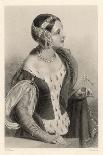 Isabella of France Queen of Edward II Daughter of Philippe IV of France-Henry Austin-Art Print