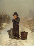 Warming His Hands, 1867-Henry Bacon-Giclee Print