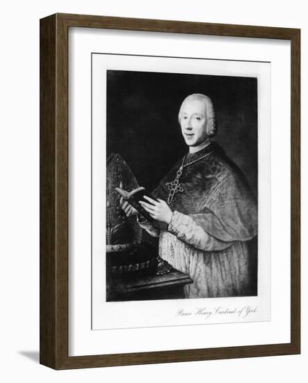 Henry Benedict Stuart as Cardinal Duke of York-null-Framed Giclee Print