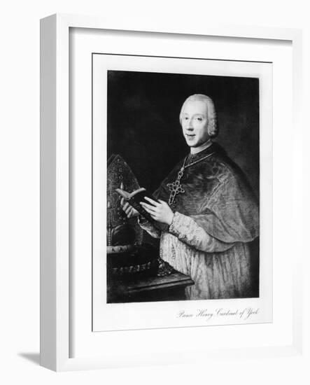 Henry Benedict Stuart as Cardinal Duke of York-null-Framed Giclee Print