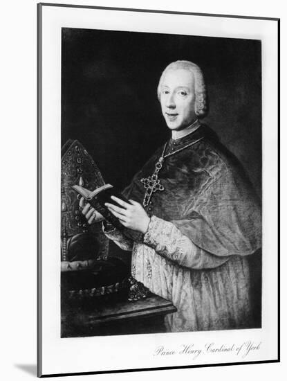Henry Benedict Stuart as Cardinal Duke of York-null-Mounted Giclee Print