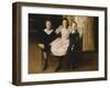 Henry Bernstein and His Brother and Sister, 1892-Jacques-emile Blanche-Framed Giclee Print