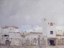 A Street in Carrara-Henry Bishop-Framed Giclee Print