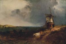 Mills on the Fens, c1853-Henry Bright-Stretched Canvas