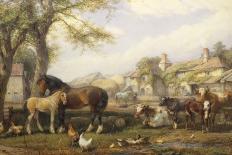 A Rest on the Road to the Fair-Henry Brittan Willis-Mounted Giclee Print