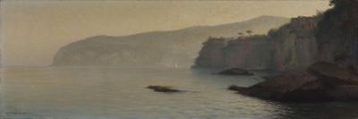 Sorrente, falaises grises-Henry Brokman-Framed Premium Giclee Print