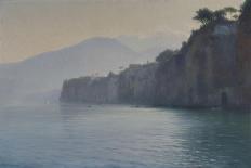 Sorrente, falaises grises-Henry Brokman-Framed Premium Giclee Print