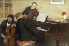 Trois Musiciens, c.1906-Henry Caro-Delvaille-Mounted Giclee Print