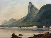 Botafogo Bay, 1822-Henry Chamberlain-Stretched Canvas