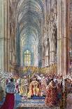 The Act of Crowning, George VI's Coronation Ceremony, Westminster Abbey, London, 12 May 1937-Henry Charles Brewer-Giclee Print