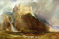 Harlech Castle: Four Square to All the Winds That Blow-Henry Clarence Whaite-Framed Giclee Print