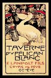 Taverne du Pelican Blanc-Henry-claudius Forestier-Art Print