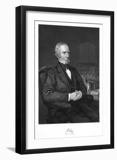 Henry Clay-Alonzo Chappel-Framed Art Print