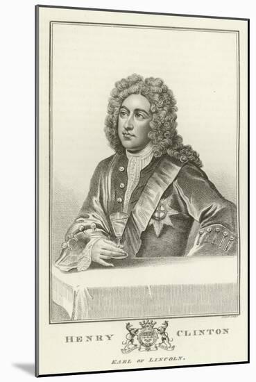 Henry Clinton, Earl of Lincoln-Godfrey Kneller-Mounted Giclee Print