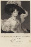 Portrait of Princess Victoria of Saxe-Coburg-Saalfeld-Henry Collen-Giclee Print