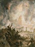 Babylon Overrun by the Medes and the Persians-Henry Coller-Framed Giclee Print