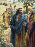 Christ with His Disciples-Henry Coller-Giclee Print