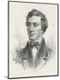 Henry David Thoreau American Writer-null-Mounted Photographic Print