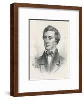 Henry David Thoreau American Writer-null-Framed Photographic Print