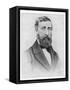 Henry David Thoreau American Writer-null-Framed Stretched Canvas