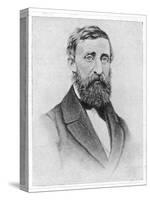 Henry David Thoreau American Writer-null-Stretched Canvas