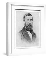 Henry David Thoreau American Writer-null-Framed Photographic Print