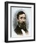 Henry David Thoreau at Age 43-null-Framed Giclee Print