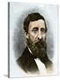 Henry David Thoreau at Age 43-null-Stretched Canvas