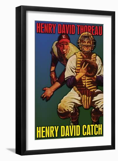 Henry David Thoreau, Henry David Catch-null-Framed Art Print