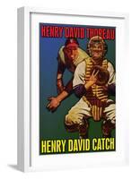 Henry David Thoreau, Henry David Catch-null-Framed Art Print