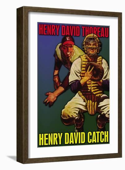 Henry David Thoreau, Henry David Catch-null-Framed Art Print